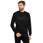 Hello @ — modelo usando la prenda