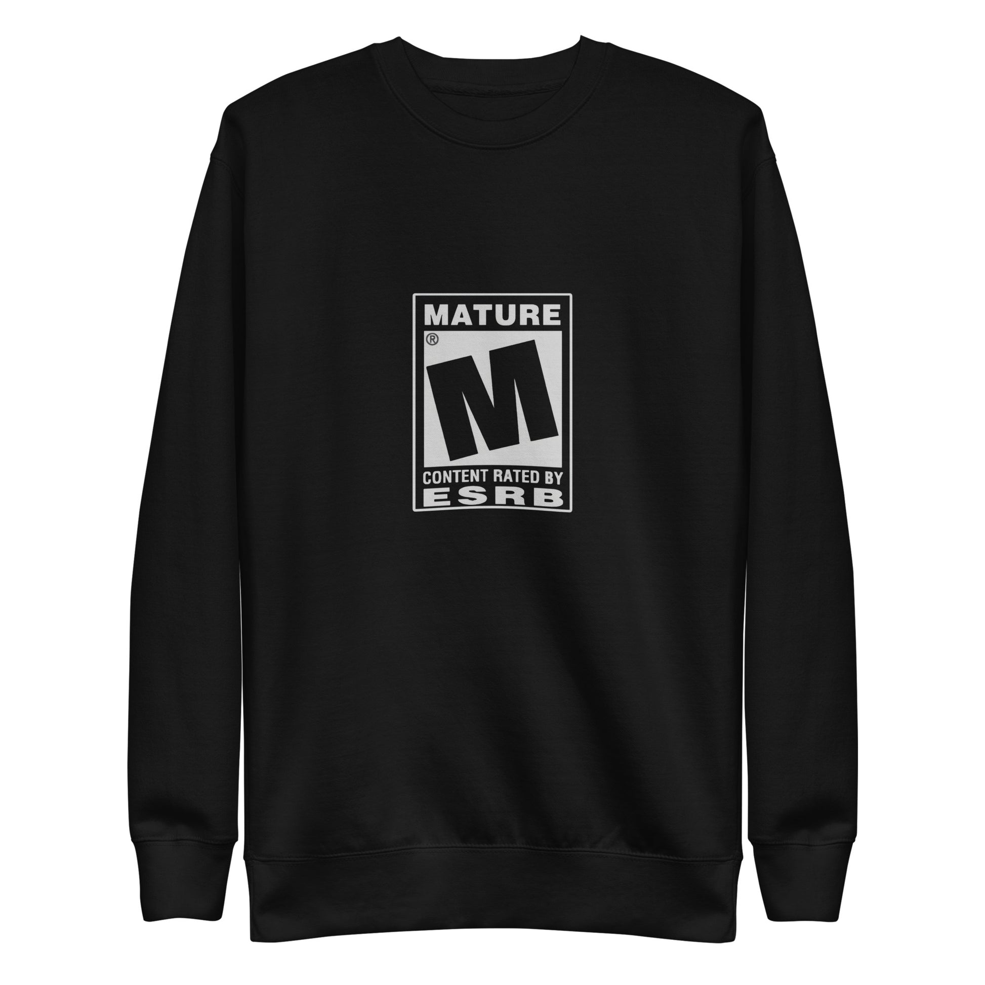 Sudadero Mature ESRB, Disponible en la mejor tienda online para comprar tu merch favorita, la mejor Calidad, compra Ahora! 