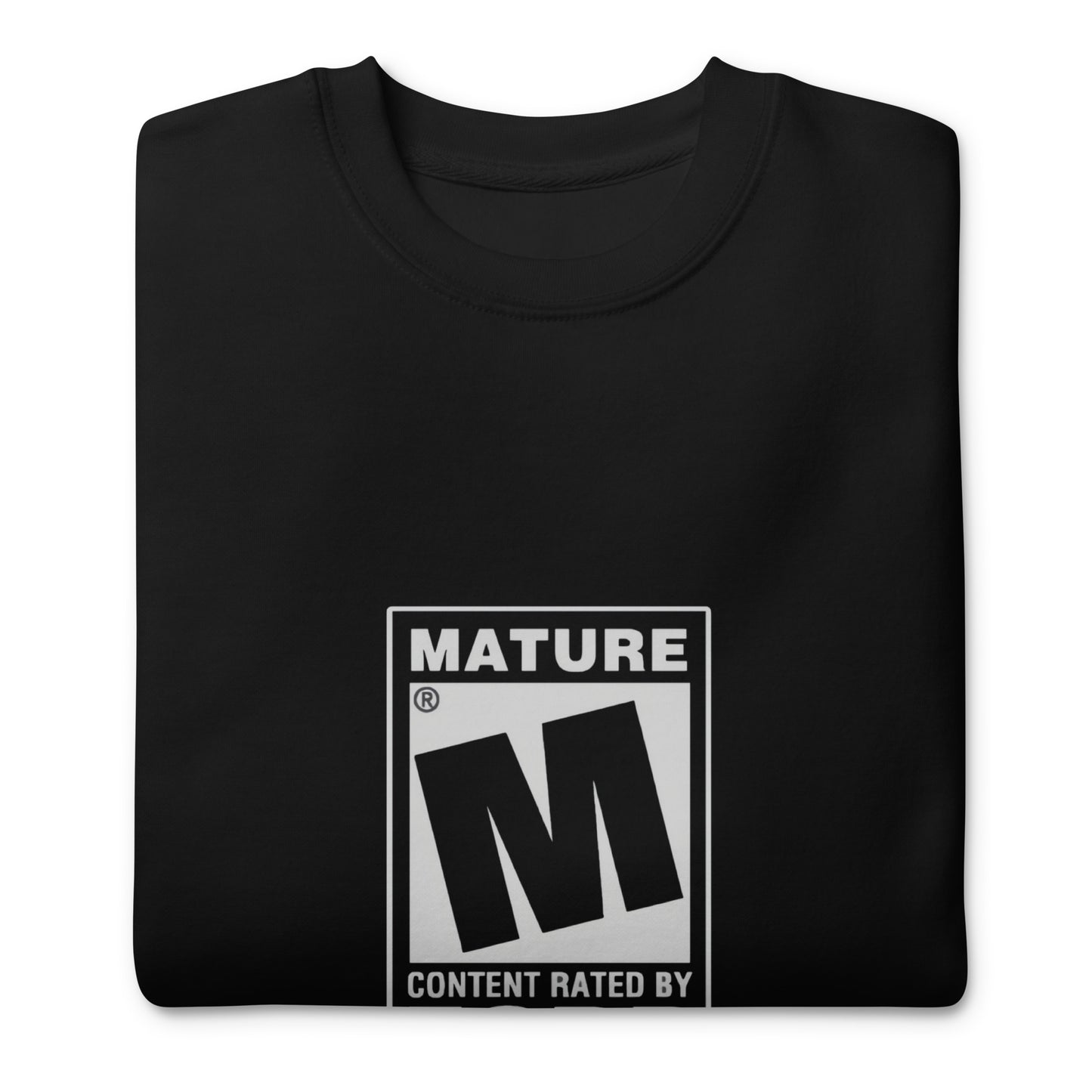 Sudadero Mature ESRB, Disponible en la mejor tienda online para comprar tu merch favorita, la mejor Calidad, compra Ahora! 