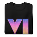 Détail du print — GTA VI, coton peigné 142 g/m²