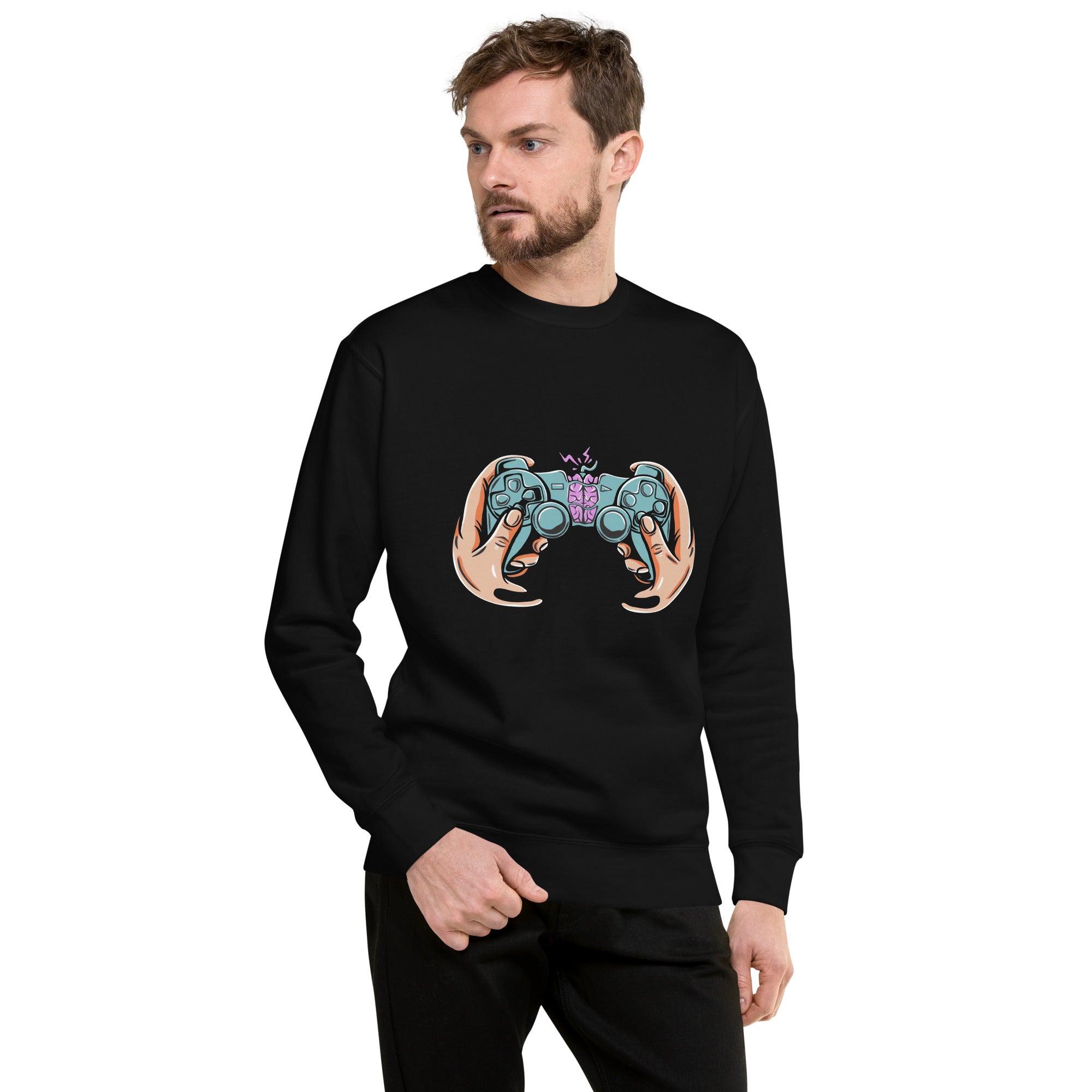 Brain Gamer — modelo usando la prenda