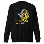 My life for Aiur — vista trasera