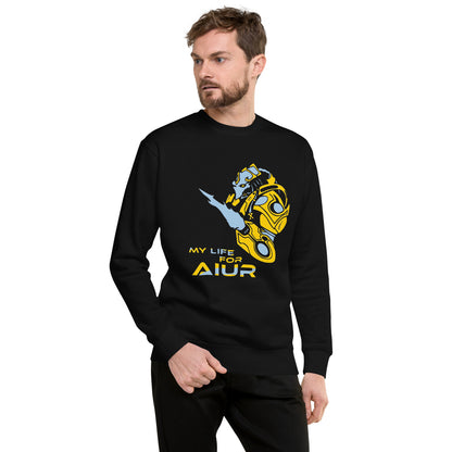 Sudadero My life for Aiur, Disponible en la mejor tienda online para comprar tu merch favorita, la mejor Calidad, compra Ahora! 