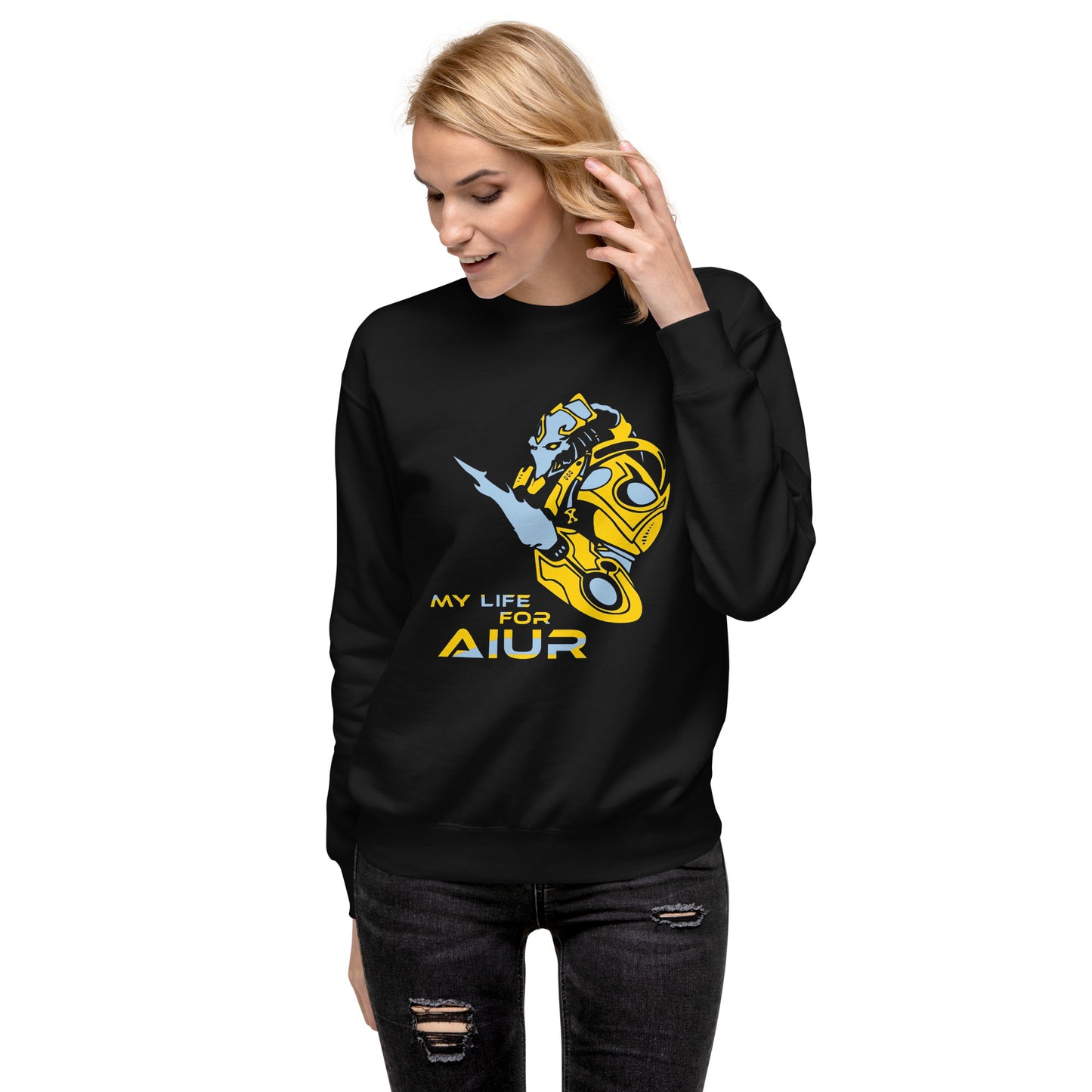 Sudadero My life for Aiur, Disponible en la mejor tienda online para comprar tu merch favorita, la mejor Calidad, compra Ahora! 