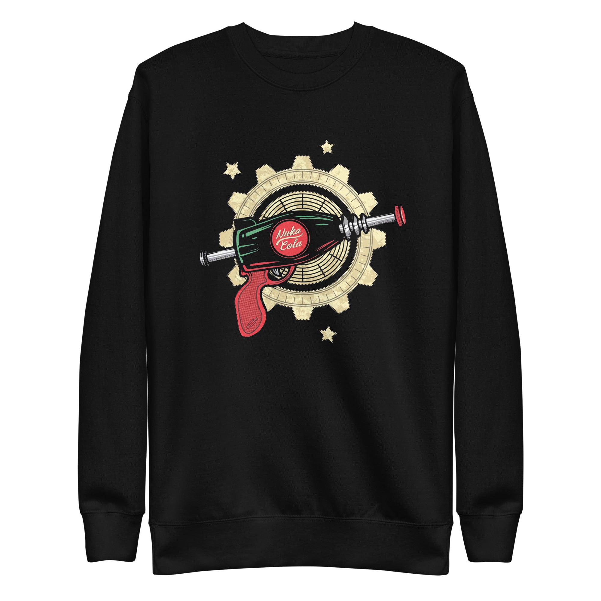 Sueter Rifle Nuka Cola , Disponible en la mejor tienda online para comprar tu merch favorita, la mejor Calidad, compra Ahora en Algoritmo! 