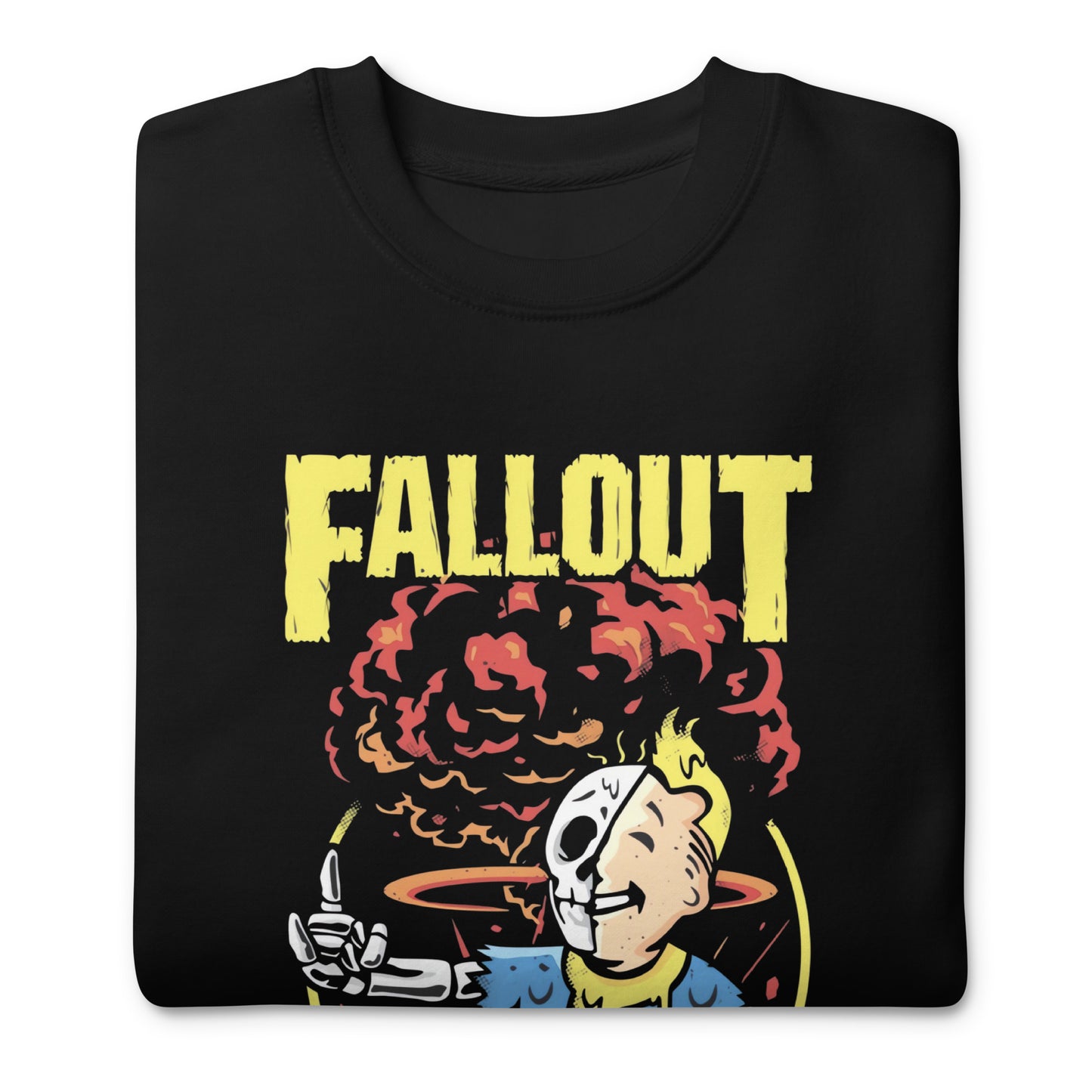 Sueter Fallout Dead , Disponible en la mejor tienda online para comprar tu merch favorita, la mejor Calidad, compra Ahora en Algoritmo! 