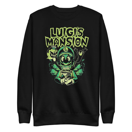 Sueter de Luigi's Mansion, Disponible en la mejor tienda online para comprar tus artículos favoritos, la mejor Calidad, compra Ahora en Algoritmo! 