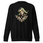 Link Hyrule — vista lateral