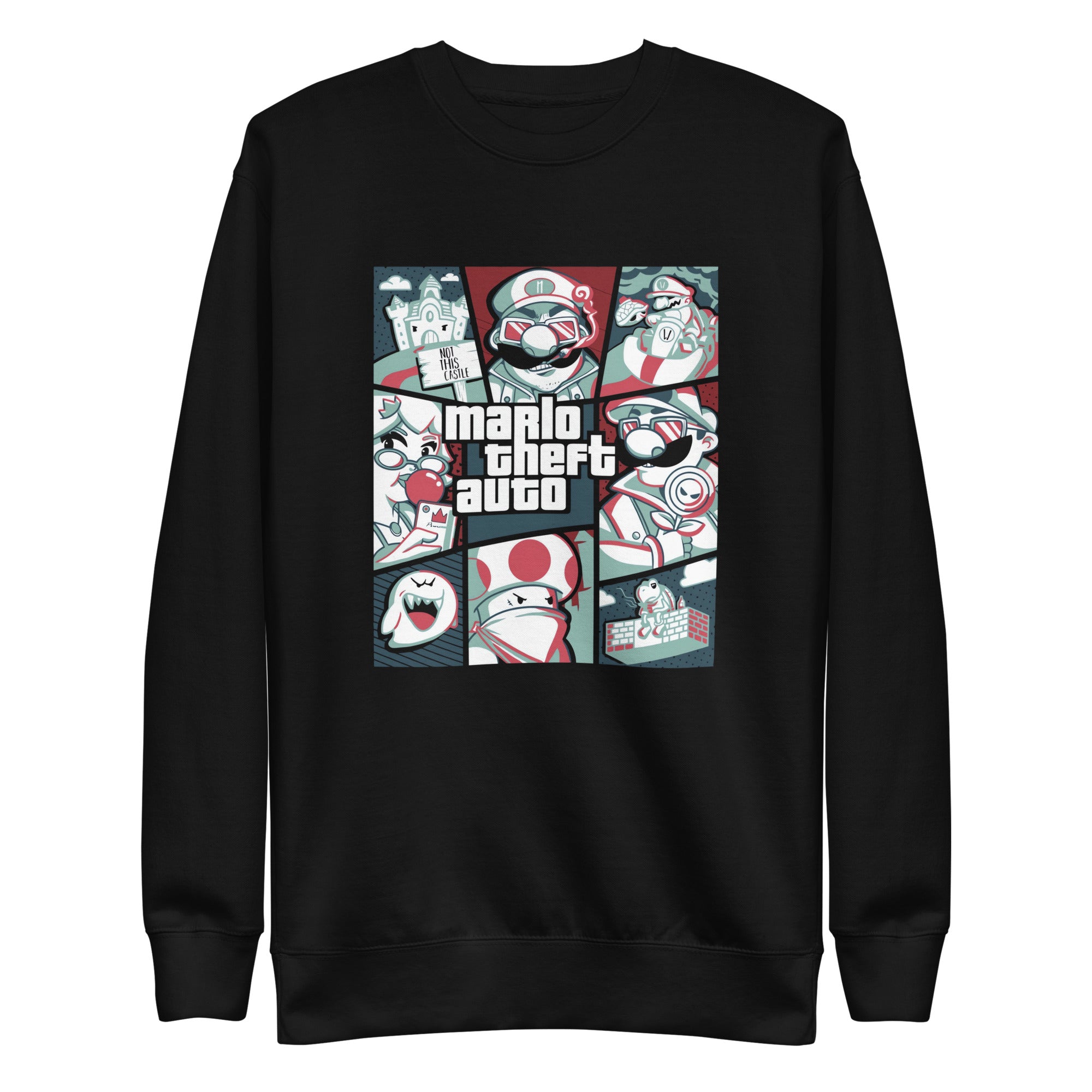 Mario Theft Auto — vista frontal