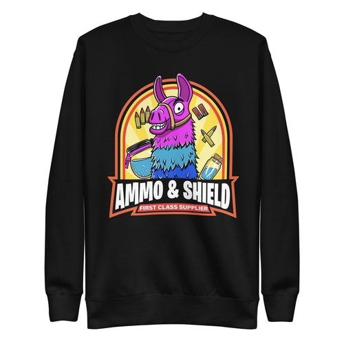 Ammo & Shield — vista frontal