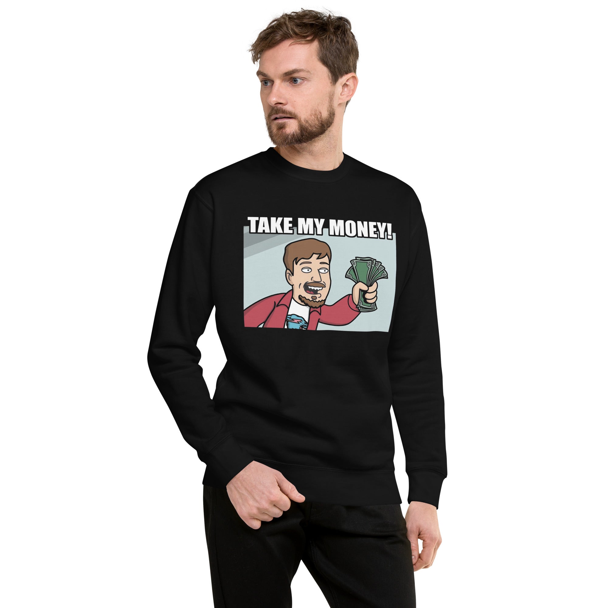 Take My Money — modelo usando la prenda