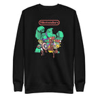 Vue de face — Pull Nintenders, parodie console retro