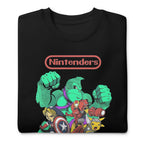 Détail du print — Nintenders, coton peigné 142 g/m²