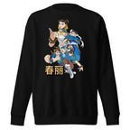 Chun-Li — vista lateral