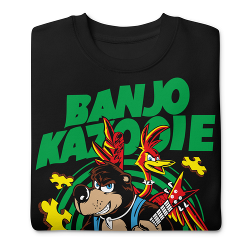 Banjo y Kazooie — vista trasera