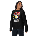 Bomber Man — detalle del estampado