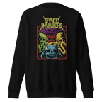 Space Invaders — vista lateral