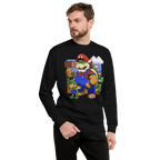 Mario inverse Wolrd — modelo usando la prenda