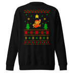 Vista trasera — Suéter Fire Flower unisex