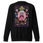 Détail du print — Kirby Christmas, coton 142 g/m²