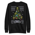 Vista frontal — Suéter Christmas Game Kirby Megaman SNES