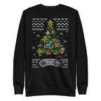 Vista frontal — Suéter Christmas Game Kirby Megaman SNES