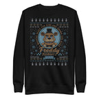 Vista frontal — Suéter Freddy Pizza FNAF navideño
