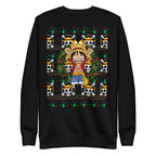 Vue de face — Pull de Noël One Piece Sombrero de Paja