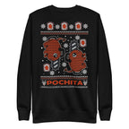 Vista frontal — Suéter Pochita Holiday Chainsaw Man