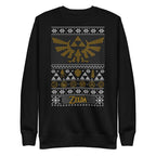 Vista frontal — Suéter Triforce of Cheer Zelda navideño