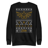 Vista frontal — Suéter Triforce of Cheer Zelda navideño
