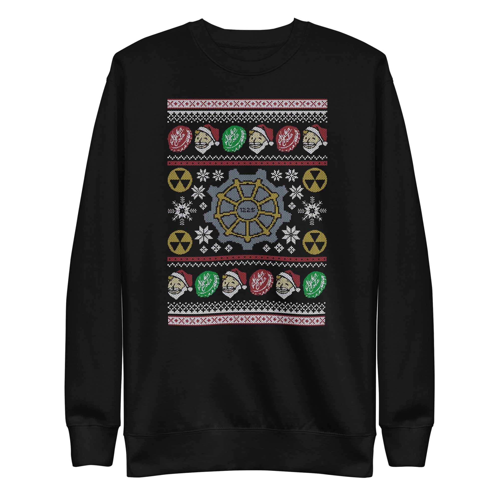 Vista frontal — Suéter Nuclear Winter Cheer Fallout Q4