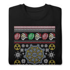 Detalle del print — Nuclear Winter Cheer, algodón 142 g/m²