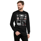 Retro Tech Legacy — modelo usando la prenda