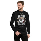 Fighter Forever — detalle del estampado