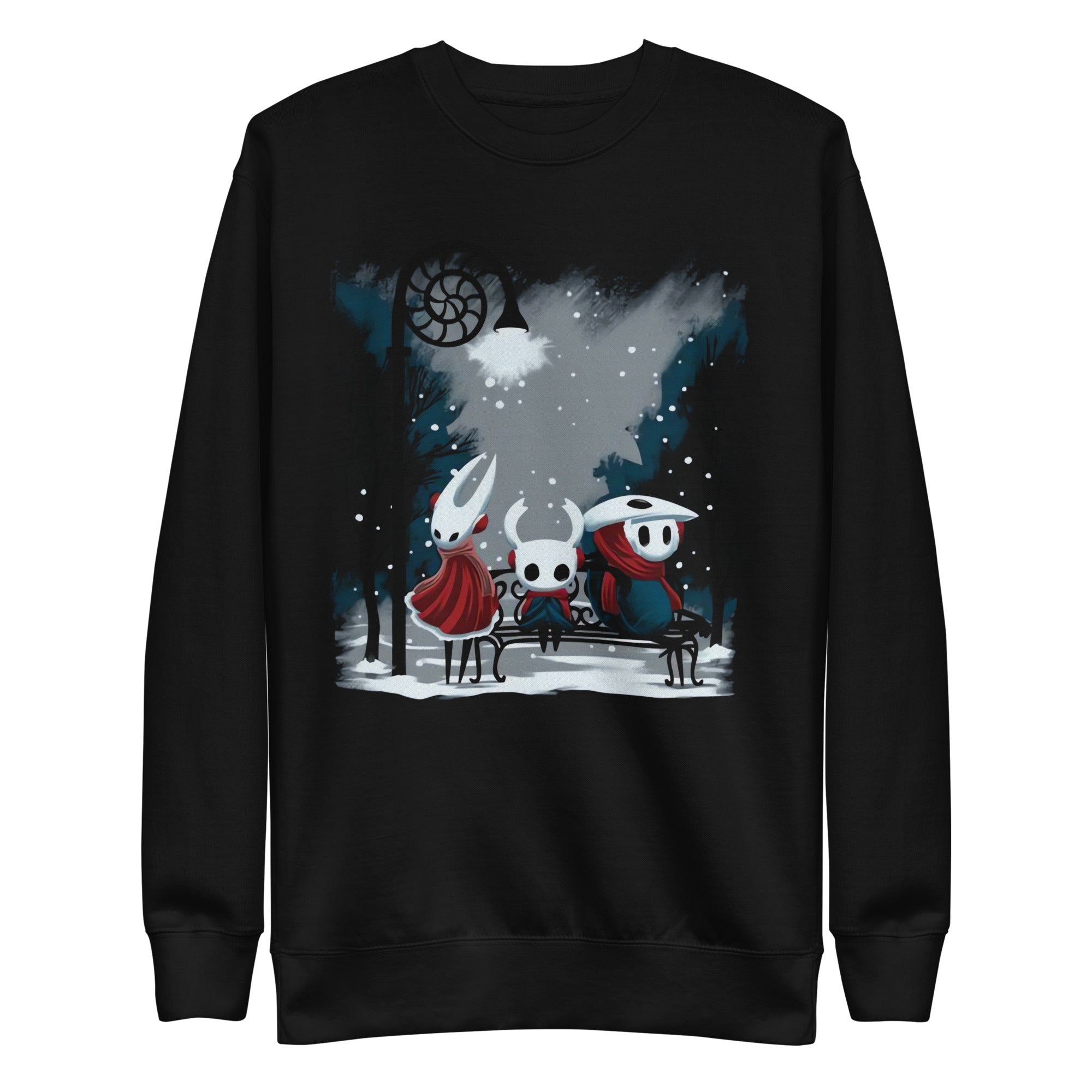 Vista frontal — Suéter Hollow Snow Hollow Knight