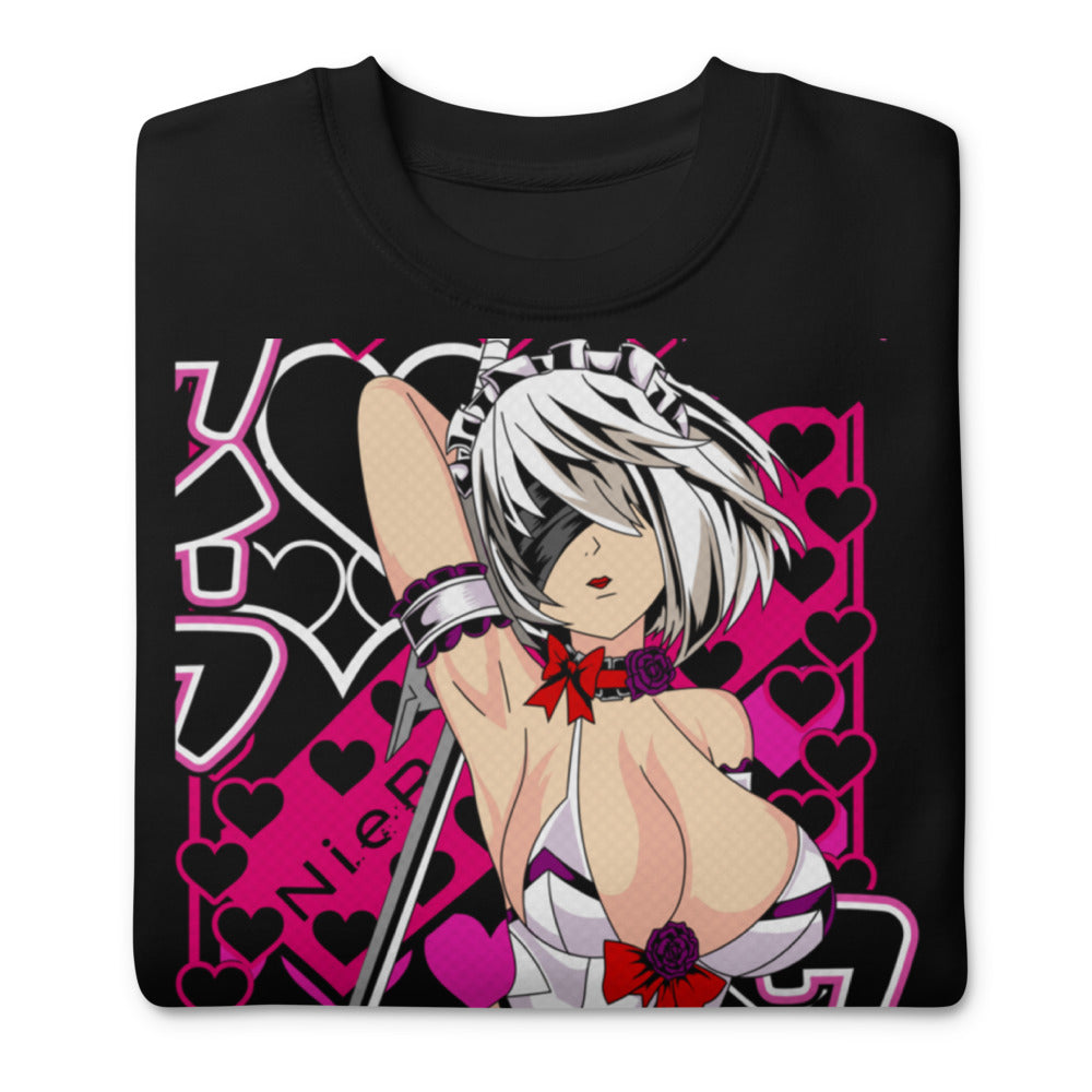 Sueter NieR Automata 2B - Doblado