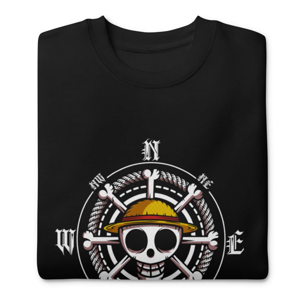 Sueter One Piece Compass Jolly Roger - Doblado