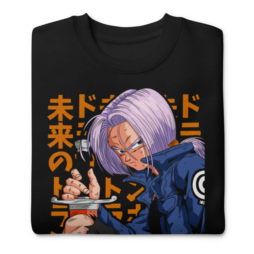Sueter Dragon Ball Future Trunks - Doblado