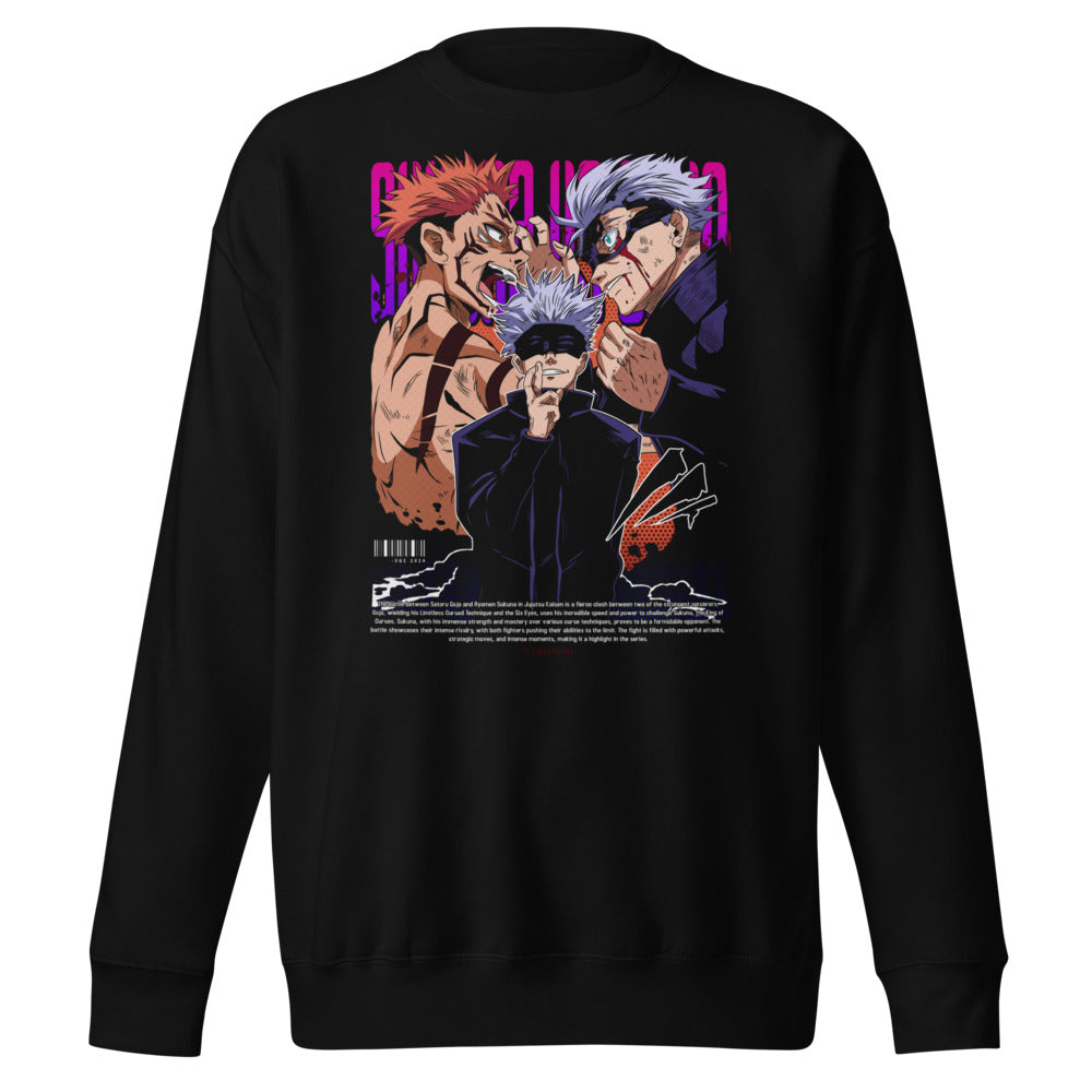 Sueter Jujutsu Kaisen Gojo And Sukuna - Frente