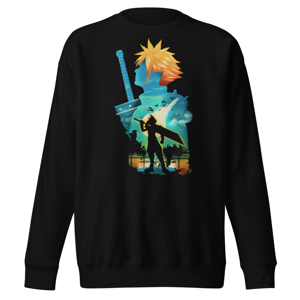 Sueter Final Fantasy VII Cloud Midgar - Frente