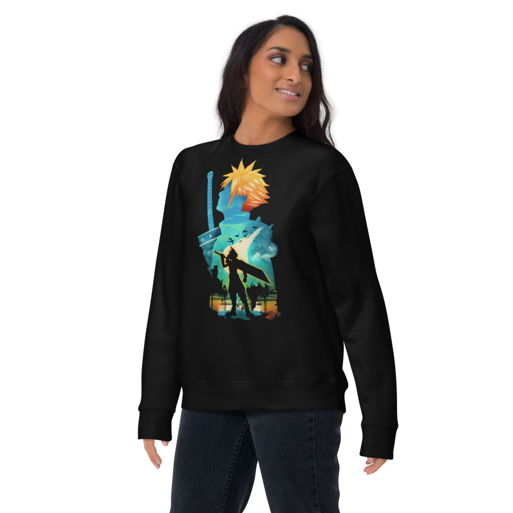 Sueter Final Fantasy VII Cloud Midgar - Lifestyle mujer