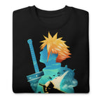 Sueter Final Fantasy VII Cloud Midgar - Doblado
