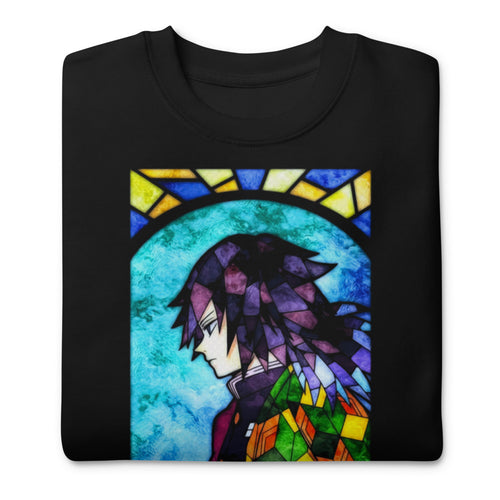 Sueter Demon Slayer Giyu Stained Glass - Doblado
