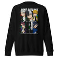 Sueter Wind Breaker Team negro vista frontal