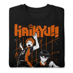 Sueter Haikyuu Logo Red - Doblado