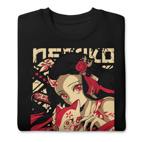 Sueter Demon Slayer Nezuko Red - Doblado