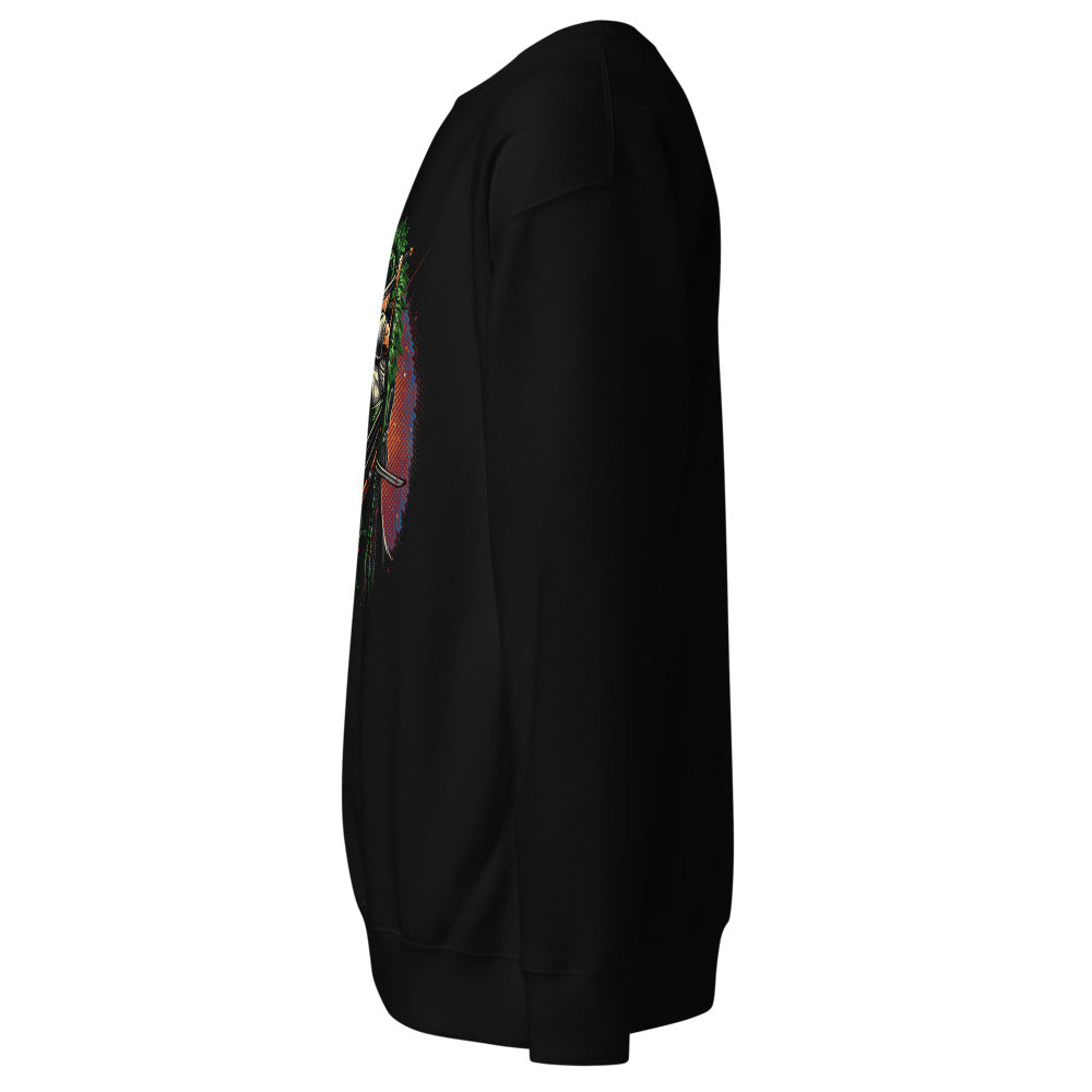 Sueter One Piece Zoro Dragon Slash negro vista lateral izquierda