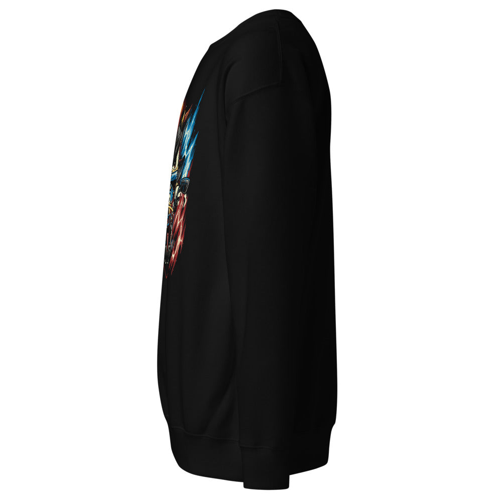 Sueter Sonic And Shadow Racing negro vista lateral izquierda