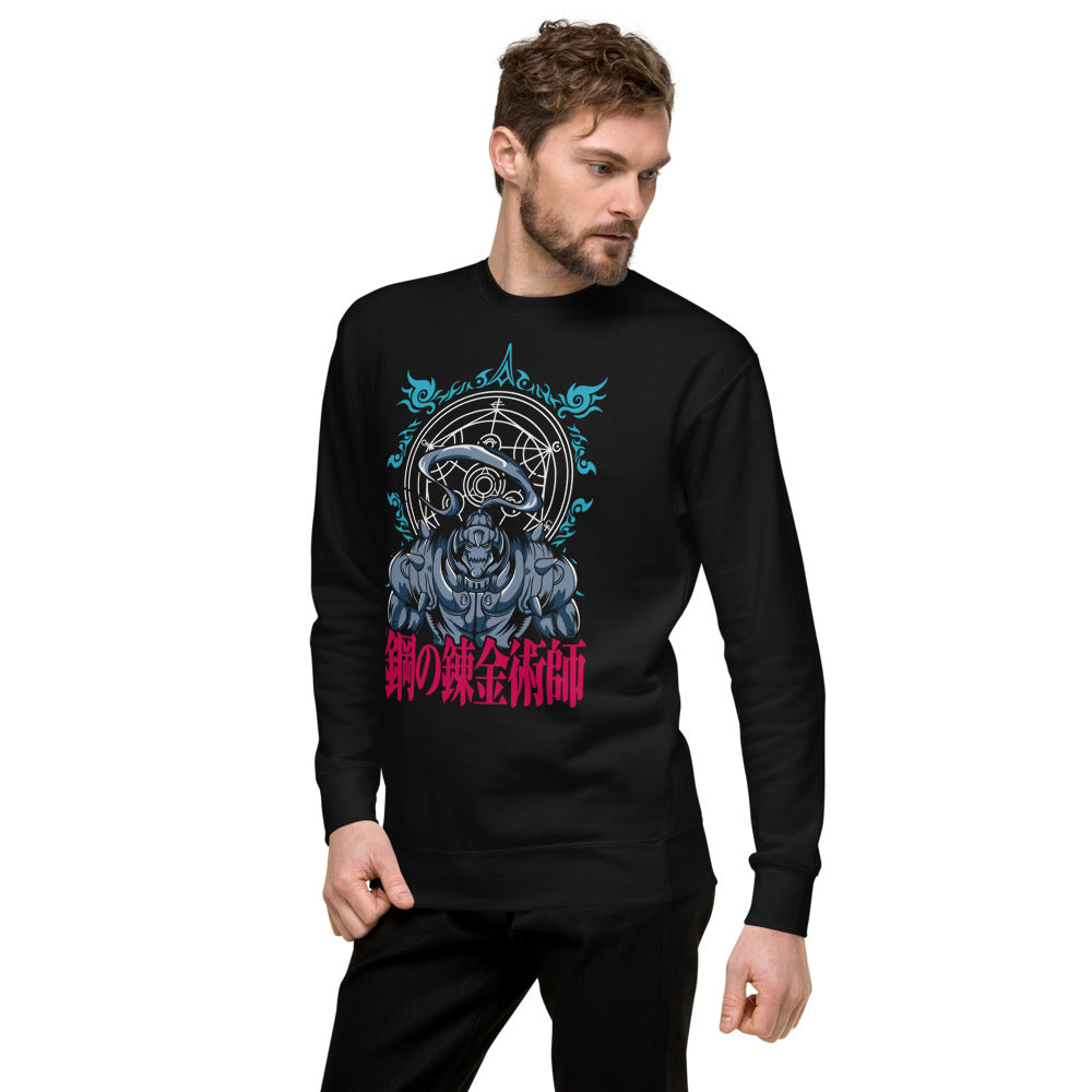 Sueter Fullmetal Alchemist Alphonse Armor - Lateral izquierdo